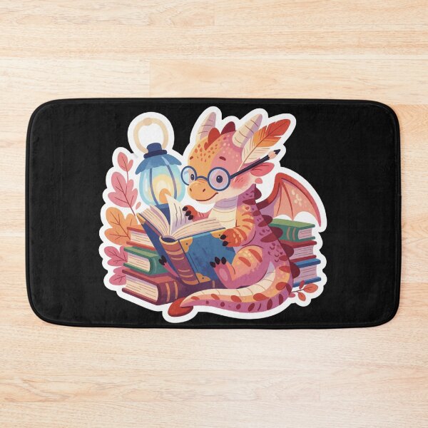 Item preview, Reading Dragon | Cozy Fantasy Book Lover designed and sold by AillustriaAK.
