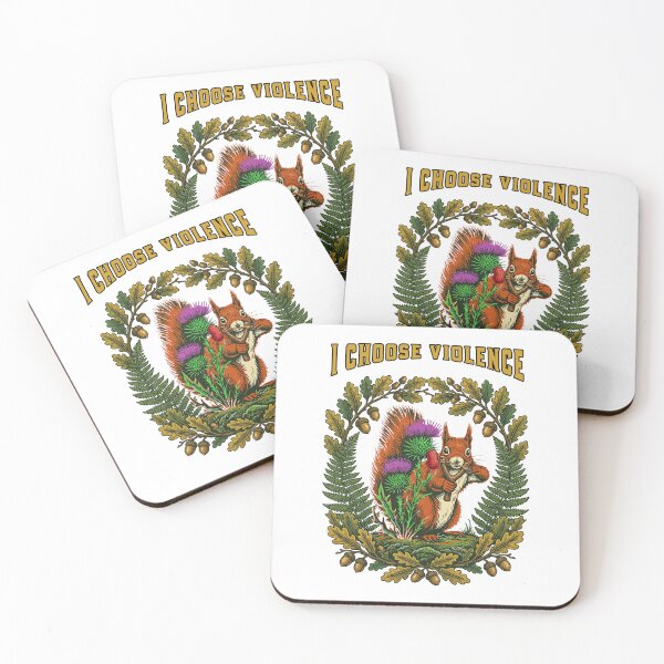 Item preview, I Choose Violence Squirrel designed and sold by TeeARTHY.