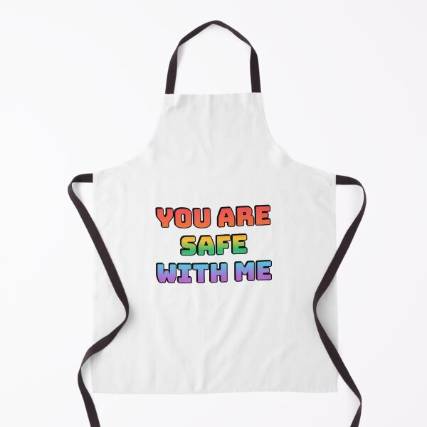 Item preview, You are safe with me - gay ally - LGBT safe space designed and sold by Inspirationmotivation.