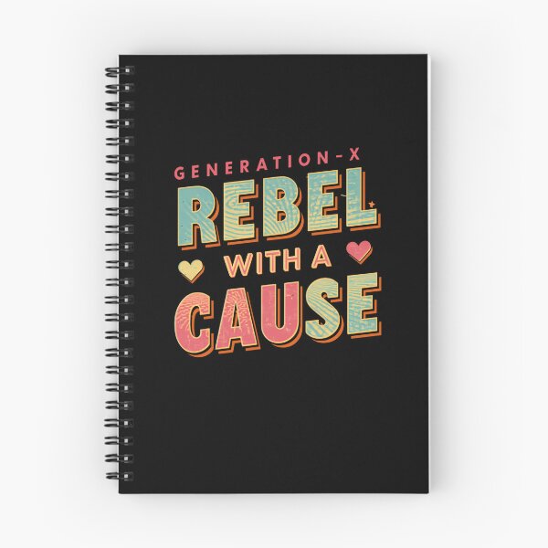 Item preview, Generation-X Rebel With A Cause Identity designed and sold by RetroMini2026.