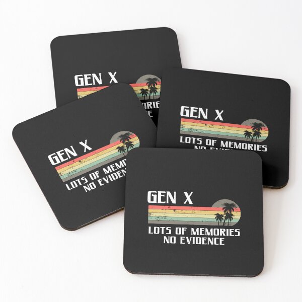 Item preview, Gen X Lots Of Memories No Evidence Generation X Nostalgia Humor Gift designed and sold by RetroMini2026.