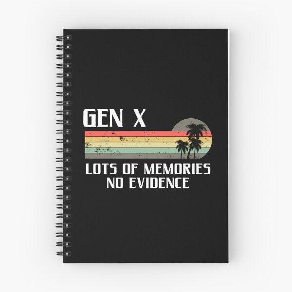 Item preview, Gen X Lots Of Memories No Evidence Generation X Nostalgia Humor Gift designed and sold by RetroMini2026.