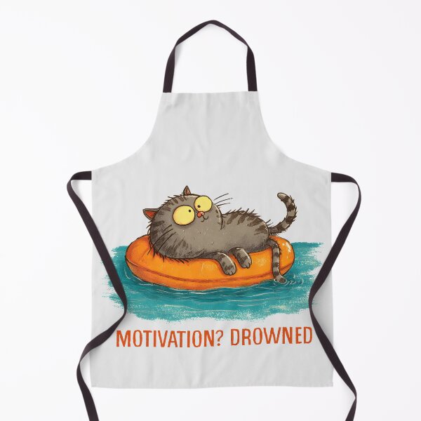 Item preview, Motivation Drowned Cat designed and sold by Whereiskim.