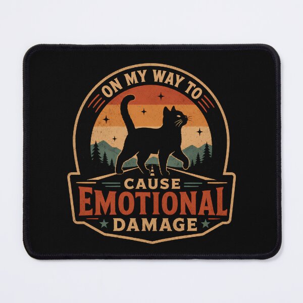 Item preview, On My Way To Cause Emotional Damage designed and sold by DemureArtsy.