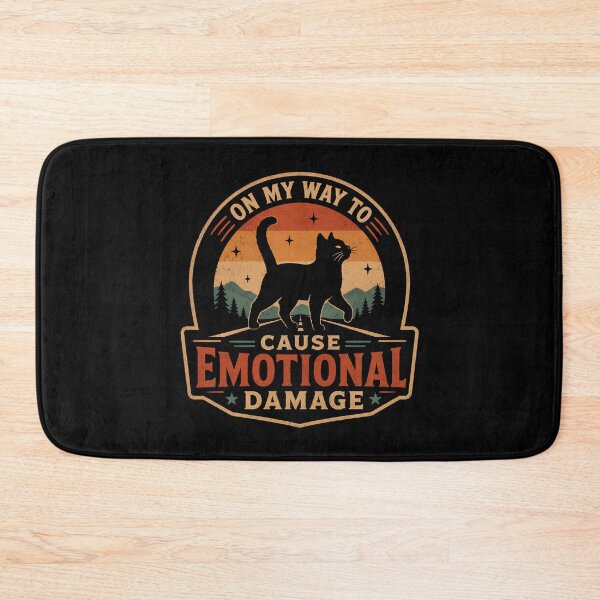 Item preview, On My Way To Cause Emotional Damage designed and sold by DemureArtsy.