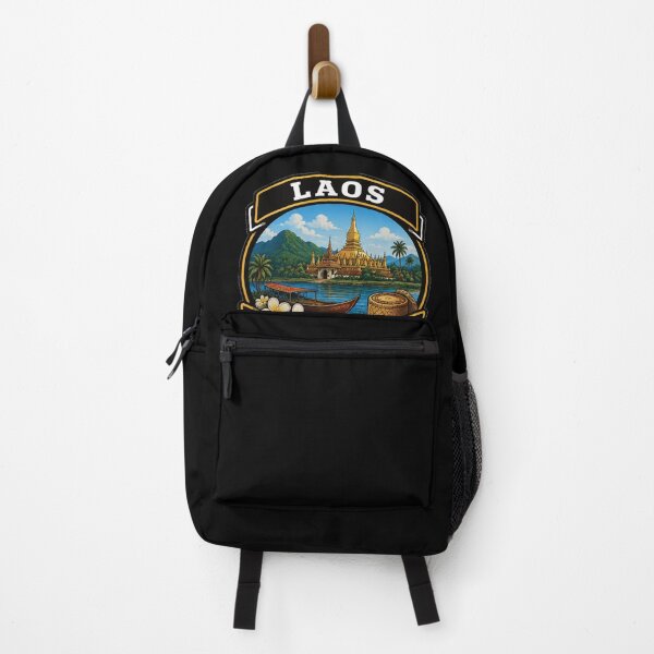Item preview, Laos – Land of Tranquil Temples designed and sold by GnuArt.