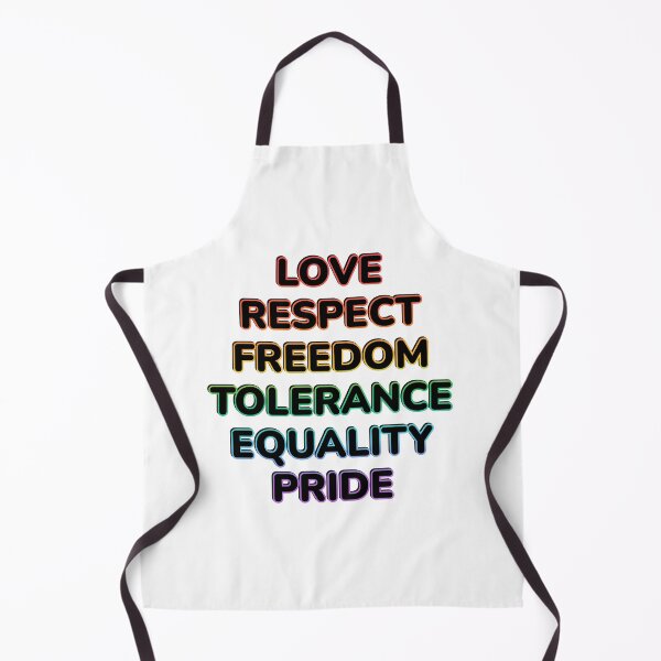 Item preview, Love Respect Freedom Tolerance Equality Pride - LGBT Pride Values designed and sold by Inspirationmotivation.