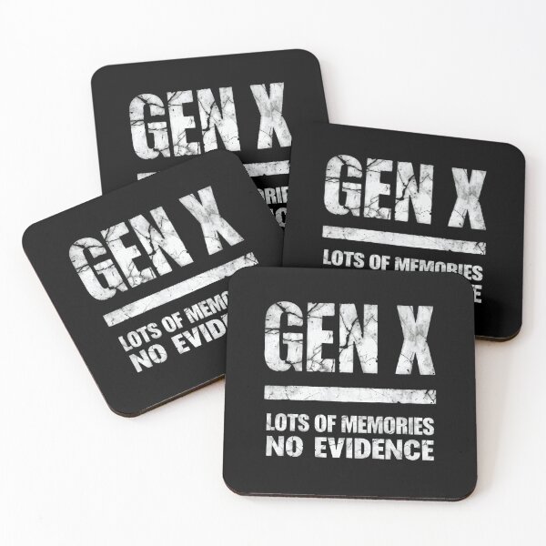 Item preview, Gen X Lots Of Memories No Evidence Generation X Humor 80s 90s Kid designed and sold by RetroMini2026.