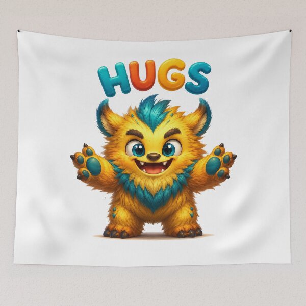 Item preview, Bold Hugs Beast designed and sold by BlissBlvdShop.