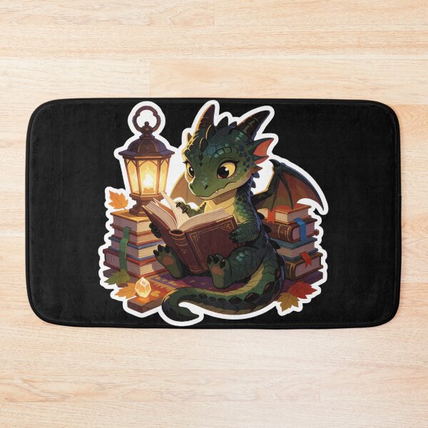 Item preview, Reading Dragon | Cozy Fantasy Book Lover designed and sold by AillustriaAK.