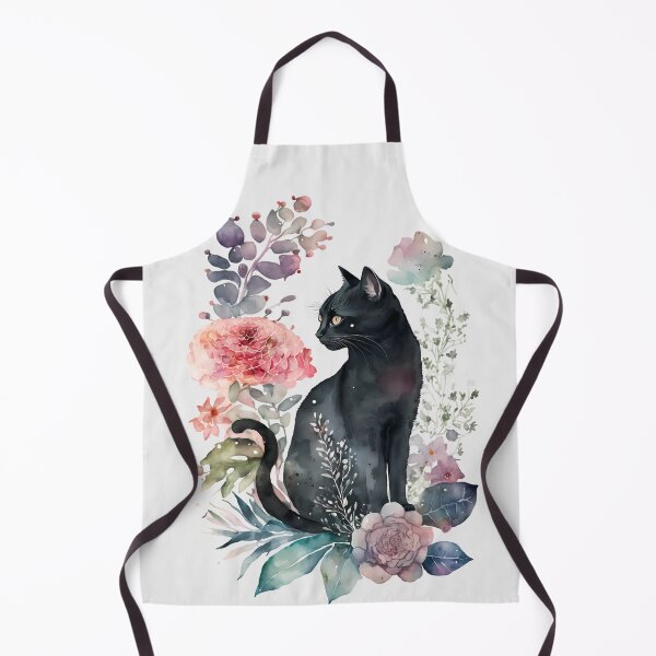Item preview, Lovely Botanical Feline Portrait designed and sold by FloreDreamStudio.