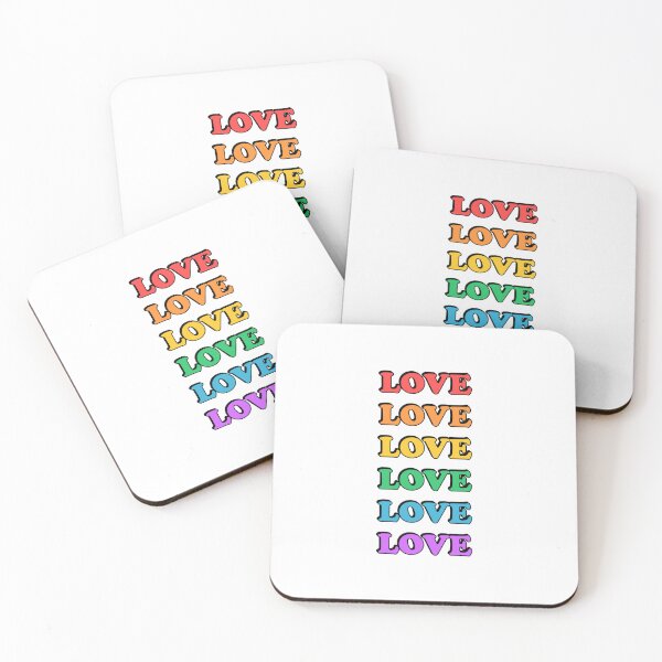 Item preview, Rainbow LOVE LGBT Pride designed and sold by Inspirationmotivation.