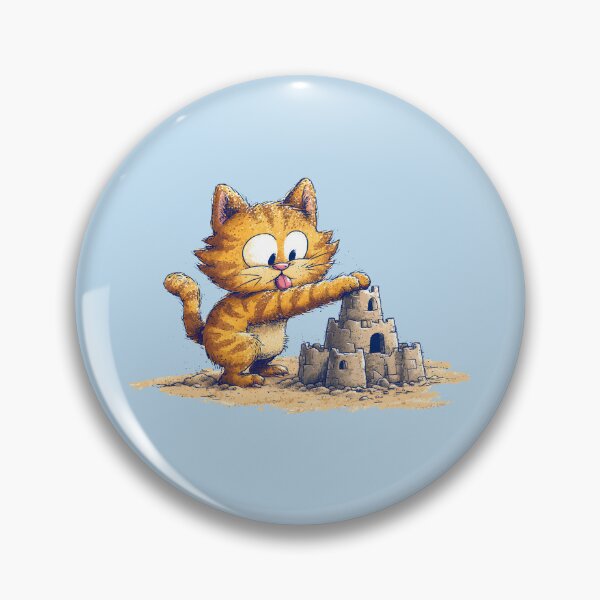 Item preview, Sand Castle Cat designed and sold by Whereiskim.