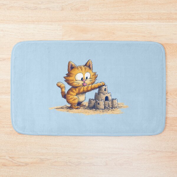 Item preview, Sand Castle Cat designed and sold by Whereiskim.