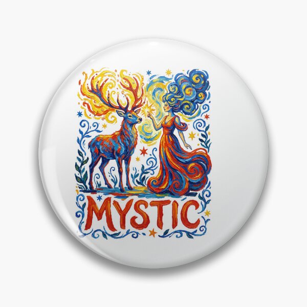 Item preview, Mystic Starry Night Forest Deer designed and sold by TeeARTHY.