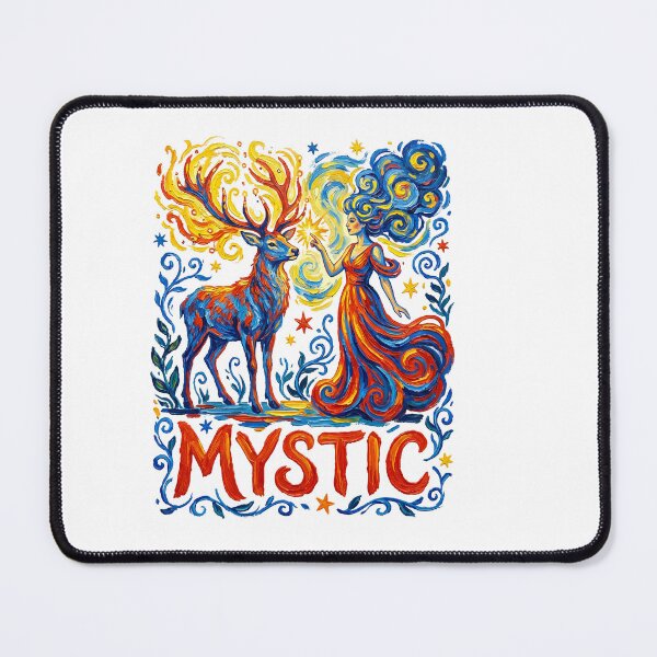 Item preview, Mystic Starry Night Forest Deer designed and sold by TeeARTHY.