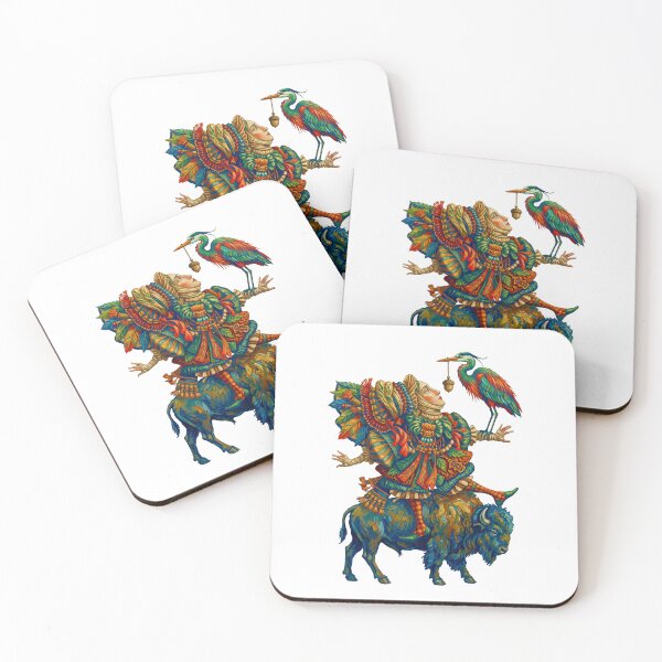 Item preview,  Bison Rider Wildlife Illustration designed and sold by TeeARTHY.