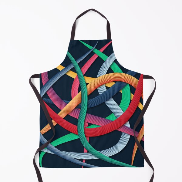 Item preview, Tangled Abstract Tentacles Retro Psychedelic Pattern designed and sold by Dibujo Divertido.