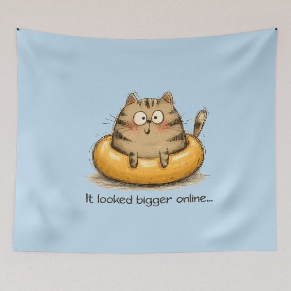 Item preview, It Looked Bigger Online designed and sold by Whereiskim.