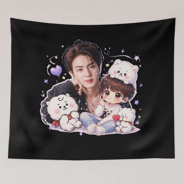 Item preview, Worldwide Handsome Jin & RJ – BTS Arirang Era designed and sold by Kimheawon.