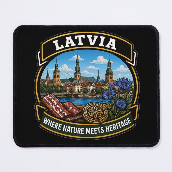 Item preview, Latvia – Pearl of the Baltics designed and sold by GnuArt.