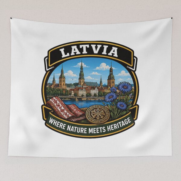 Item preview, Latvia – Pearl of the Baltics designed and sold by GnuArt.