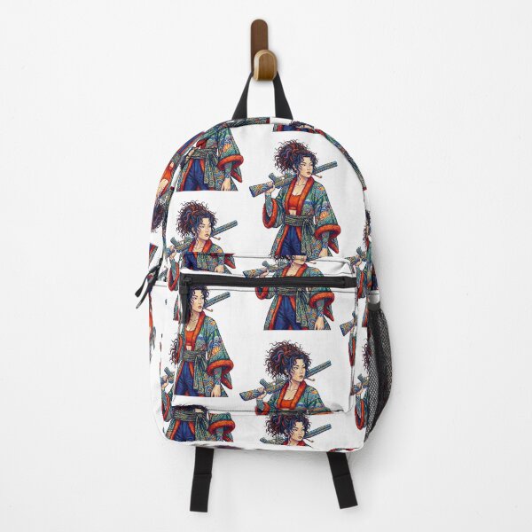 Item preview, Anime Kimono Warrior Woman Art designed and sold by TeeARTHY.