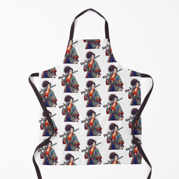 Item preview, Anime Kimono Warrior Woman Art designed and sold by TeeARTHY.