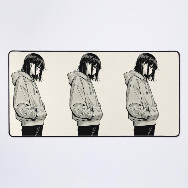 Item preview, Fashion - Man in Gray Hoodie Hood Up Streetwear Anime designed and sold by AnimeShin.