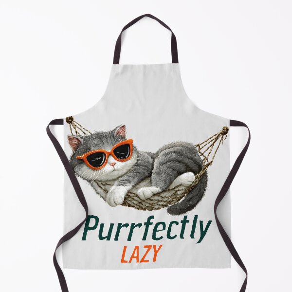 Item preview, Purrfectly Lazy designed and sold by Whereiskim.
