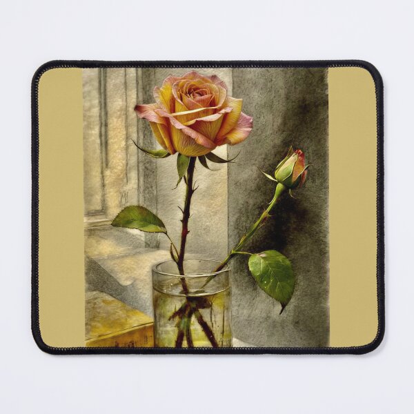Item preview, The Peach Rose.. designed and sold by ©Janis Zroback.