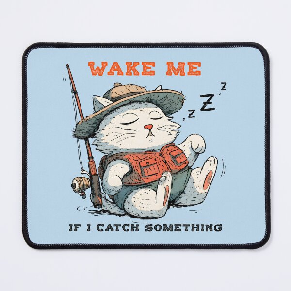 Item preview, Wake Me If Catch Something designed and sold by Whereiskim.