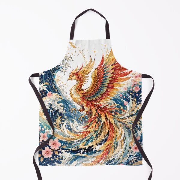 Item preview, Japanese Phoenix Wave Art designed and sold by tmoca.