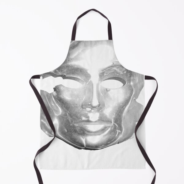 Item preview, face mask beauty illusion vintage psychedelic mystic spooky designed and sold by Luzi Illustrella.