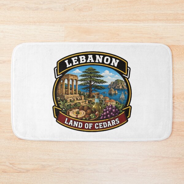 Item preview, Lebanon – Land of Cedars and Coastlines designed and sold by GnuArt.