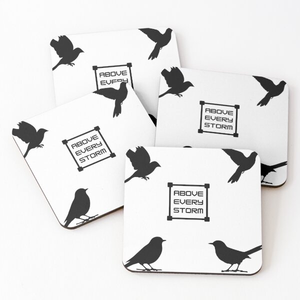 Item preview, Black bird Silhouette motivation sticker – quotes Minimalist sticker pack designed and sold by Art_IN_Design Pack.