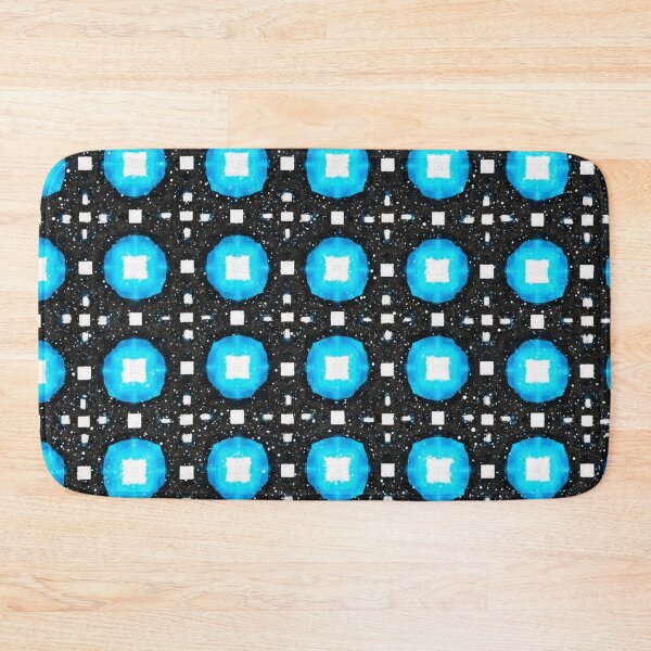 Item preview, Neon Cyan Orb Pattern designed and sold by PixorStudio.