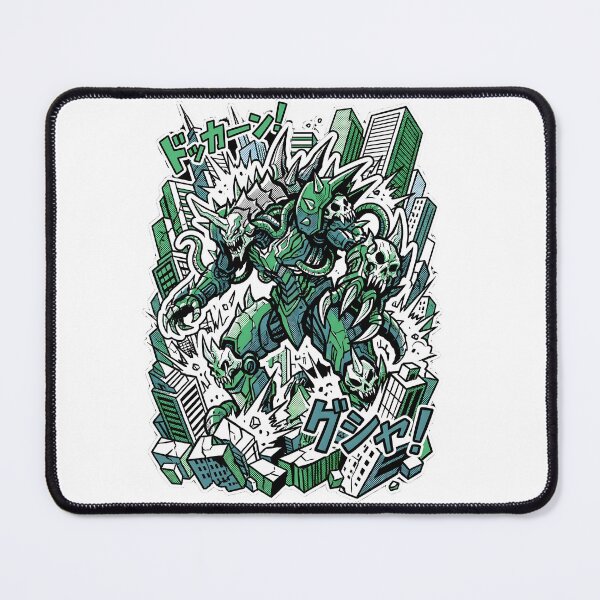 Item preview, Bio-Mechanical Mecha Kaiju Monster City Attack Graphic designed and sold by EKHOAISTORE.