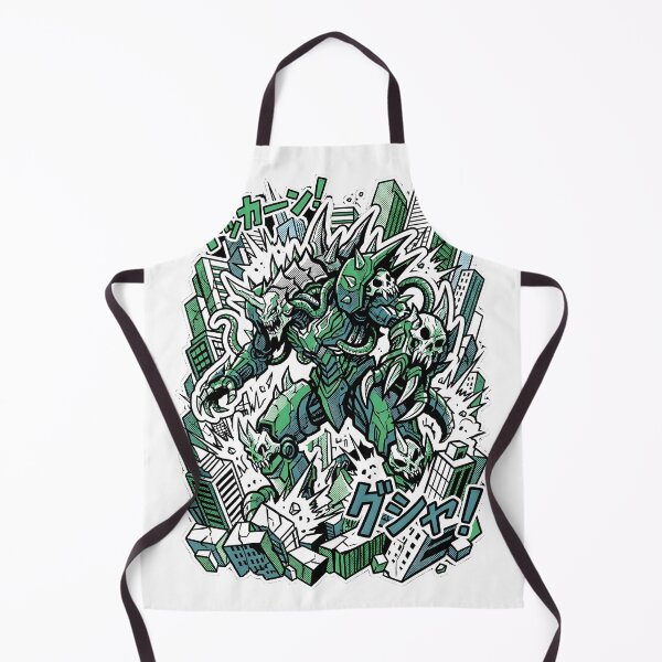 Item preview, Bio-Mechanical Mecha Kaiju Monster City Attack Graphic designed and sold by EKHOAISTORE.