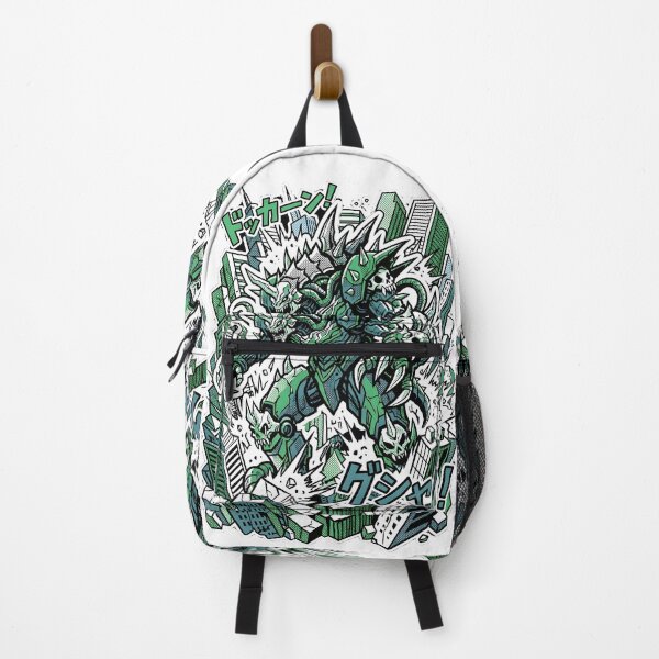 Item preview, Bio-Mechanical Mecha Kaiju Monster City Attack Graphic designed and sold by EKHOAISTORE.