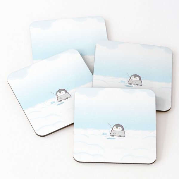 Item preview, Ice fishing Penguin designed and sold by Sonoyin.