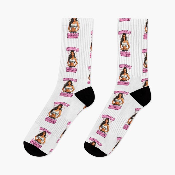 Item preview, Muscle Mommy Cute Pink Gym Fitness Girl designed and sold by Digistore1221.