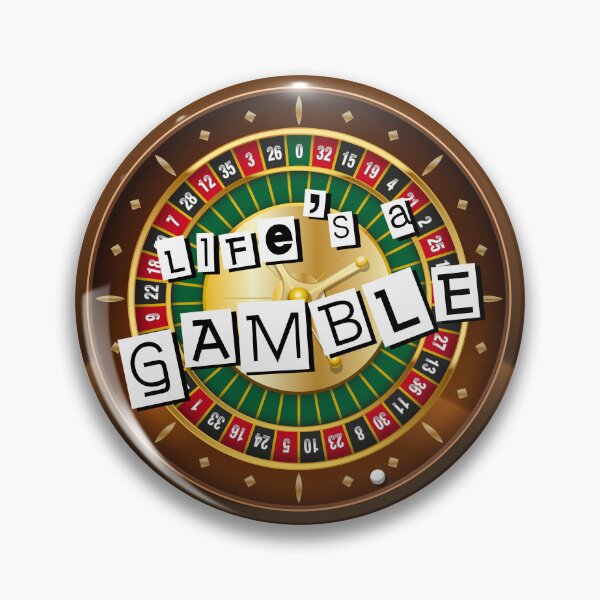 Item preview, Life’s a Gamble! (on White) designed and sold by PawsitiveMum3.