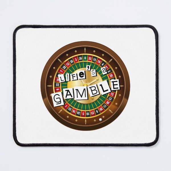 Item preview, Life’s a Gamble! (on White) designed and sold by PawsitiveMum3.