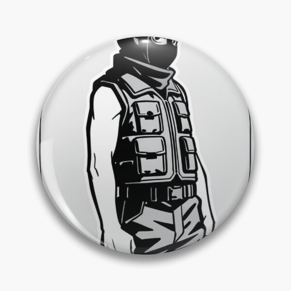 Item preview, Fashion - Man in Gray Puffer Vest Balaclava Cargo Streetwear Anime Variant 3 designed and sold by AnimeShin.