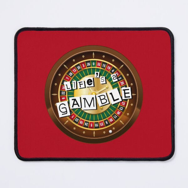 Item preview, Life’s a Gamble! (on Red) designed and sold by PawsitiveMum3.