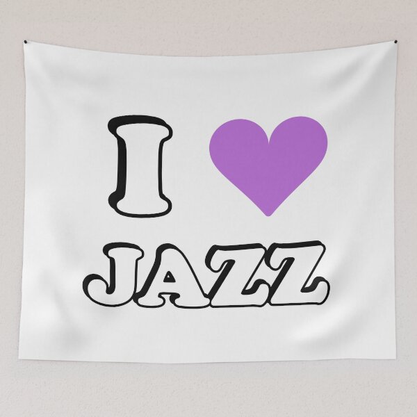 Item preview, I love jazz music designed and sold by Inspirationmotivation.