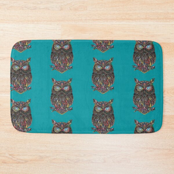 Item preview, Psychedelic Owl | Intricate Mandala Art designed and sold by Rawafi Art Studio.