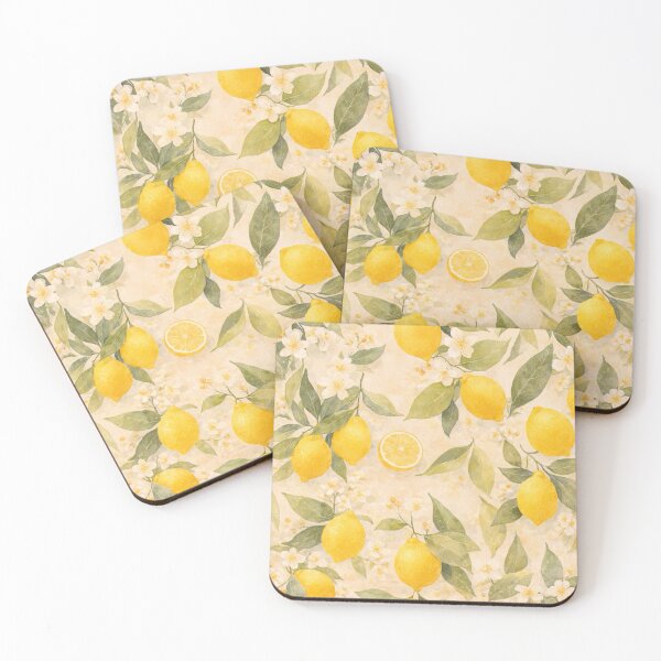 Item preview, Fresh Lemons and Blooms designed and sold by TinCatOutPost.