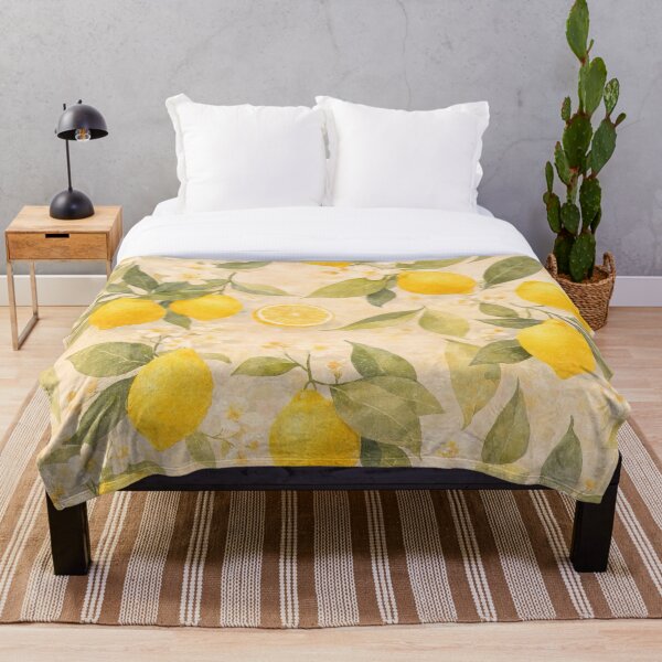 Item preview, Limones frescos y flores designed and sold by TinCatOutPost.